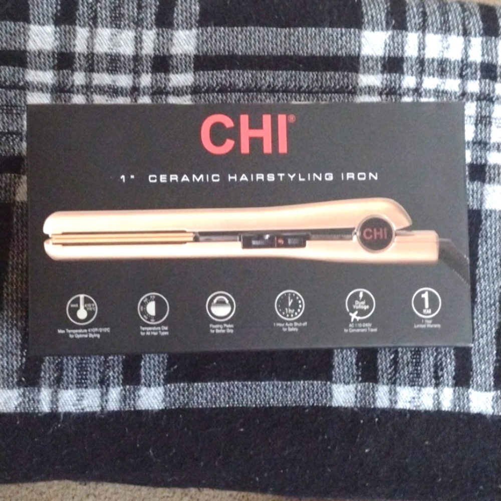 CHI 1" ceramic hair iron